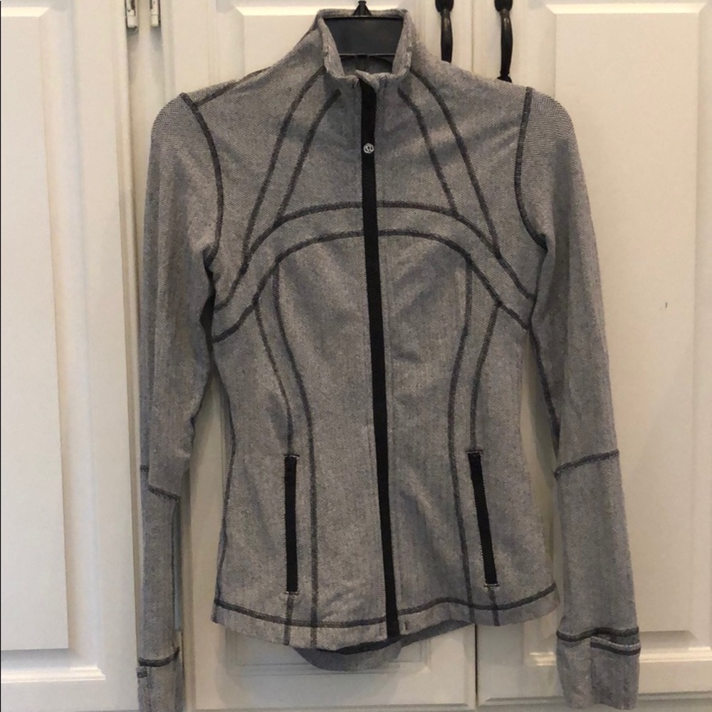 Lululemon Define Jacket Herringbone Size 6